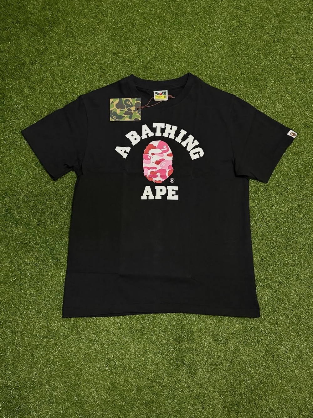 Pink College Bape Tee